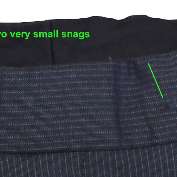 Theory Malcolm Pinstripe Suit Pants Size 31 100% Virgin Wool Slim Tailored Fit - Picture 13 of 13